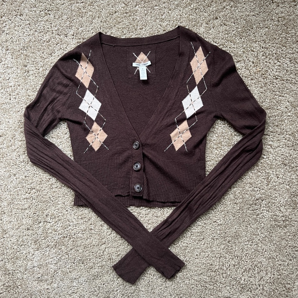 Vintage Abercrombie & Fitch Argyle Sweater